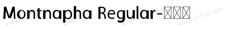 Montnapha Regular字体转换